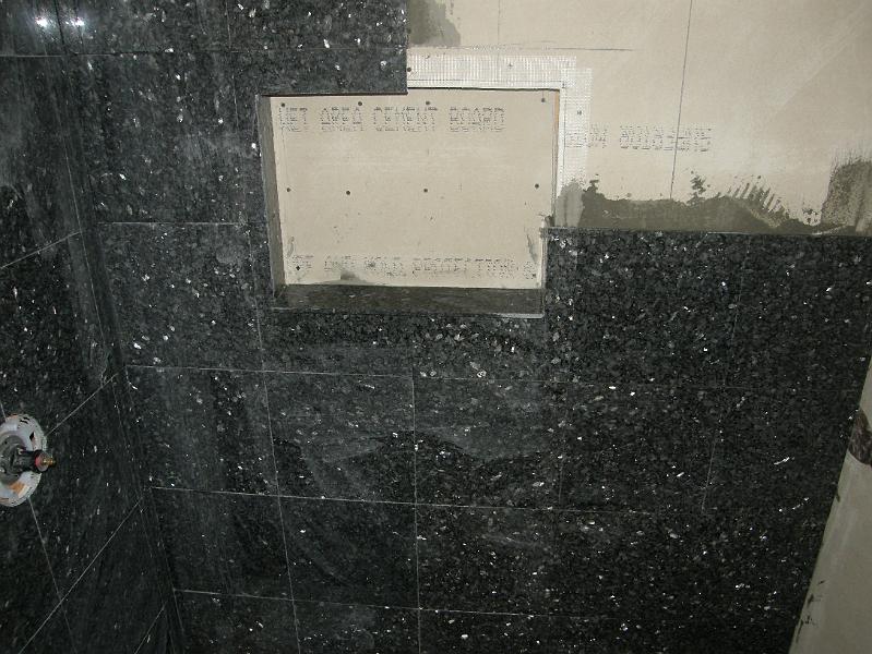 09 Making Progess on the Shower Walls.JPG